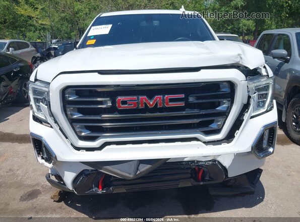 1GTP9EED2MZ377198 2021 GMC SIERRA White წინა ხედი