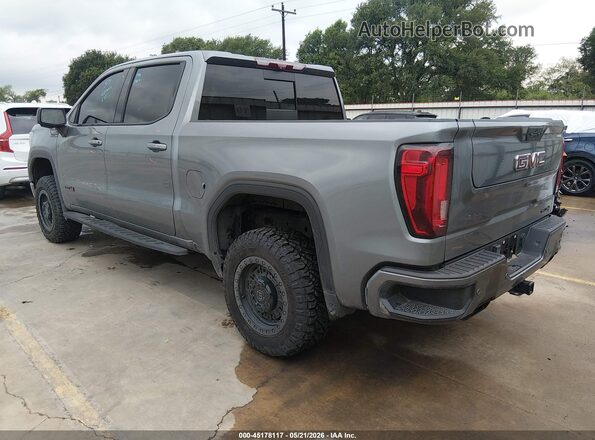 1GTP9EELXMZ184062 2021 GMC SIERRA Gray უკანა მარცხენა