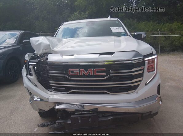 1GTPHDED5SZ175501 2025 GMC SIERRA White ხელსაწყოთა პანელის ხედი