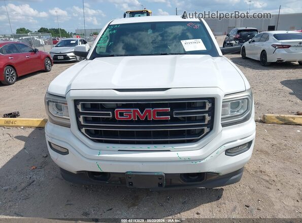 1GTR1LEC8GZ320035 2016 GMC SIERRA White Vista del cuadro de instrumentos