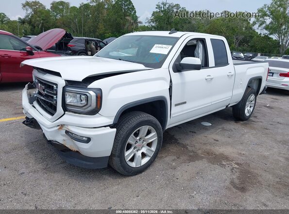 1GTR1LEH4JZ294178 2018 GMC SIERRA White Առջևի ձախ երեք քառորդ տեսարան