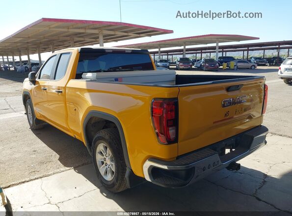 1GTR8AEK0LZ321083 2020 GMC SIERRA Yellow Rear left
