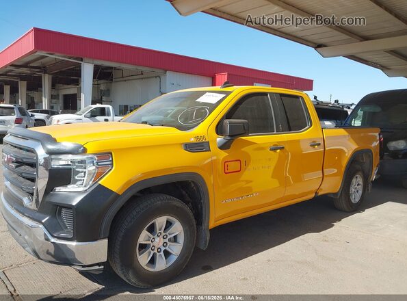 1GTR8AEK0LZ321083 2020 GMC SIERRA Yellow 360 interior view