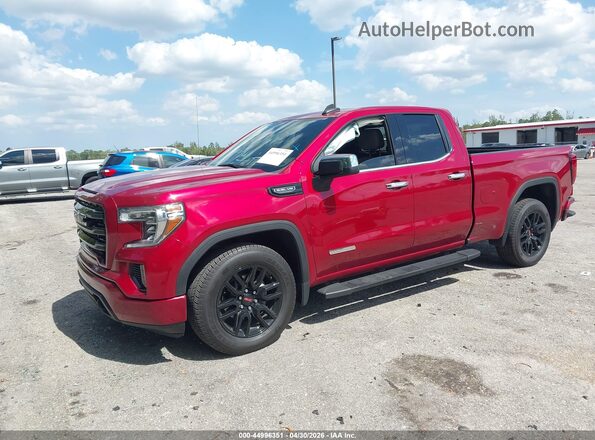 1GTR8CED1KZ413377 2019 GMC SIERRA Red Առջևի ձախ երեք քառորդ տեսարան