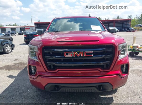 1GTR8CED1KZ413377 2019 GMC SIERRA Red Սարքավորումների վահանակի տեսք