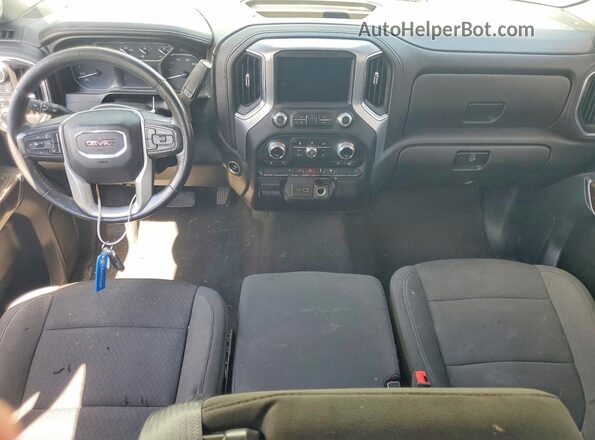 1GTR9CED4MZ406438 2021 GMC SIERRA White Вид панелі приладів