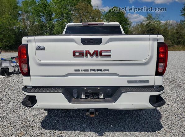 1GTR9CED4MZ406438 2021 GMC SIERRA White Вид ззаду