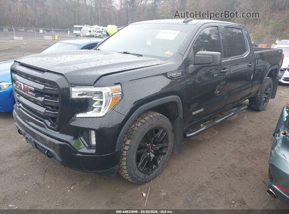 1GTU9CEDXMZ194073 2021 GMC SIERRA Black Передня ліва чверть