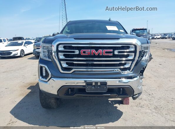 1GTU9DED0KZ129347 2019 GMC SIERRA Blue უკანა სალონის ხედი