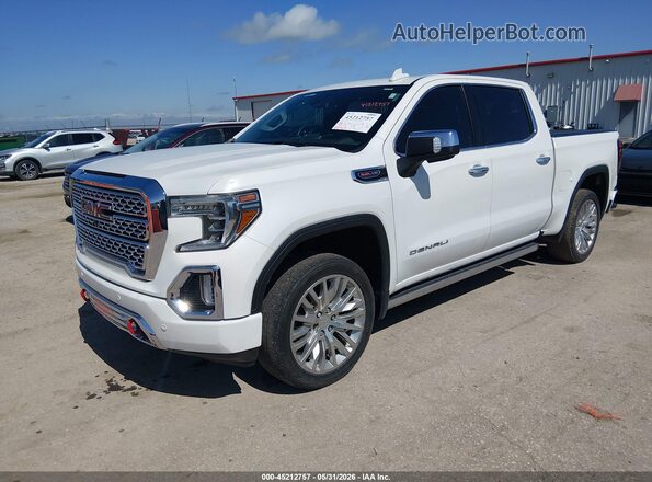 1GTU9FEL2KZ134035 2019 GMC SIERRA White Передня ліва чверть