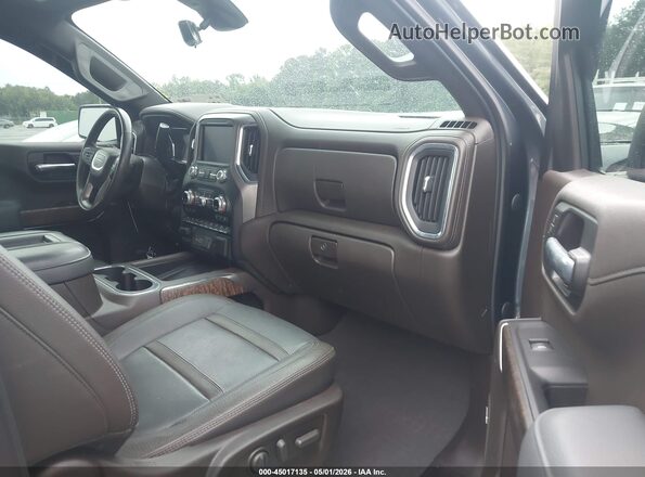 1GTU9FEL2LZ247663 2020 GMC SIERRA Blue წინა სალონის ხედი