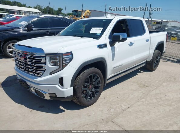 1GTUUGED4PZ131626 2023 GMC SIERRA Белый Передняя левая четверть