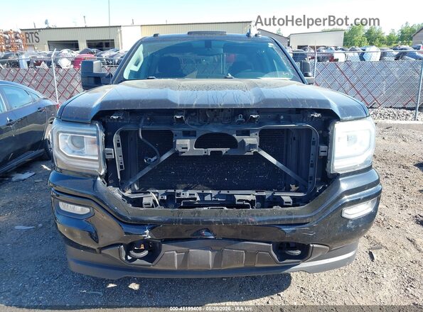 1GTV2LEC3GZ271144 2016 GMC SIERRA Black Vista del cuadro de instrumentos