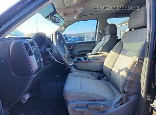 1GTV2LEC3GZ374614 2016 GMC SIERRA Black Widok wnętrza z przodu