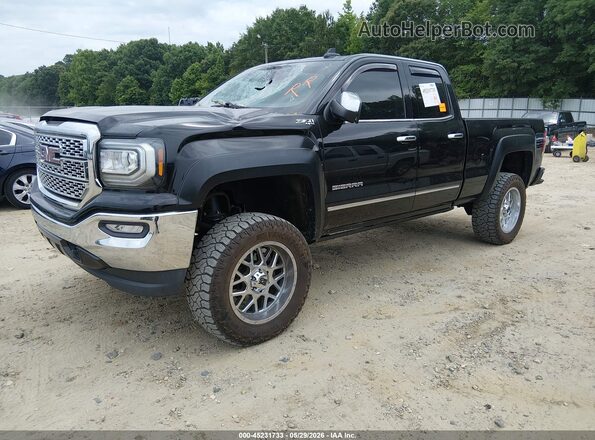 1GTV2NEC1HZ205463 2017 GMC SIERRA Black Передня ліва чверть