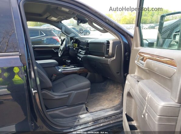 1GTVUCE82PZ149252 2023 GMC SIERRA Black წინა სალონის ხედი