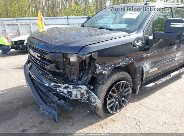 1GTVUCE82PZ149252 2023 GMC SIERRA Black წინა ხედი