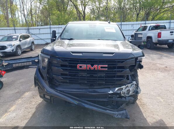 1GTVUCE82PZ149252 2023 GMC SIERRA Black ხელსაწყოთა პანელის ხედი