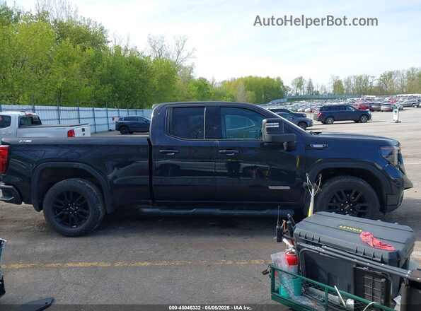 1GTVUCE82PZ149252 2023 GMC SIERRA Black უკანა სალონის ხედი