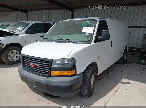 1GTW7AFG3K1315047 2019 GMC SAVANA 2500 White Przód lewy