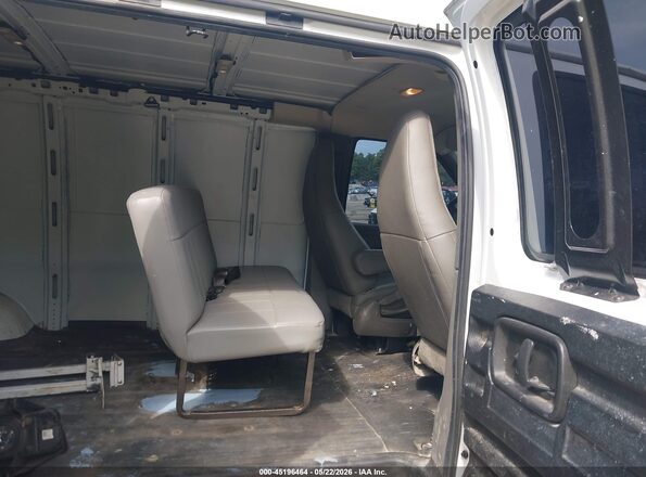 1GTW7AFG3L1126500 2020 GMC SAVANA CARGO White VIN კოდის სტიკერის ხედი