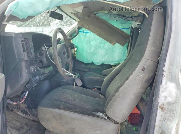 1GTW7AFG6L1268260 2020 GMC SAVANA Белый Вид салона спереди