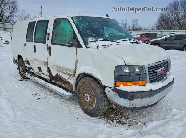 1GTW7AFG6L1268260 2020 GMC SAVANA Белый Передняя правая четверть
