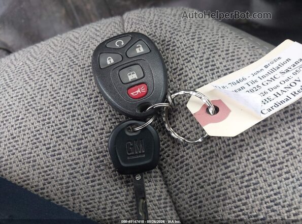 1GTW7AFP1S1261764 2025 GMC SAVANNA Red 