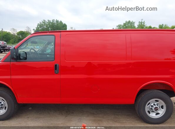 1GTW7AFP1S1261764 2025 GMC SAVANNA Red 