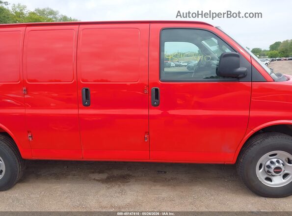 1GTW7AFP1S1261764 2025 GMC SAVANNA Red 