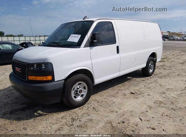1GTW7AFP2K1300880 2019 GMC SAVANA 2500 White Передня ліва чверть