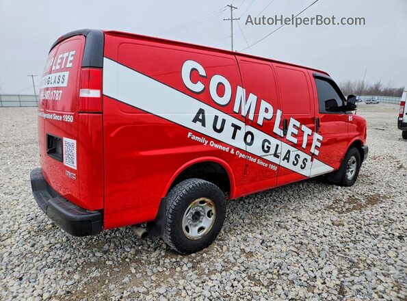 1GTW7AFP2N1154596 2022 GMC SAVANA Red 