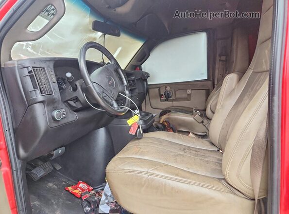 1GTW7AFP2N1154596 2022 GMC SAVANA Red 