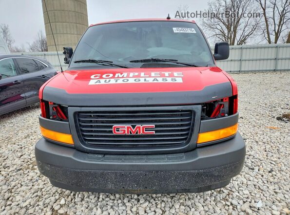 1GTW7AFP2N1154596 2022 GMC SAVANA Red 