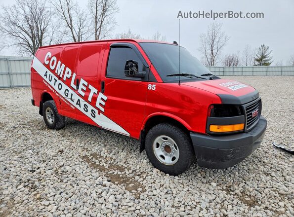 1GTW7AFP2N1154596 2022 GMC SAVANA Red 