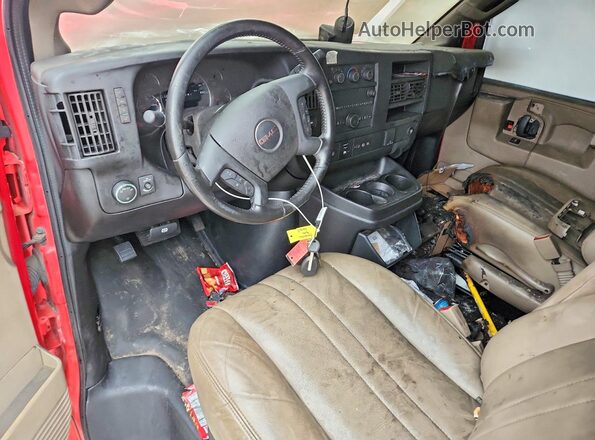 1GTW7AFP2N1154596 2022 GMC SAVANA Red 