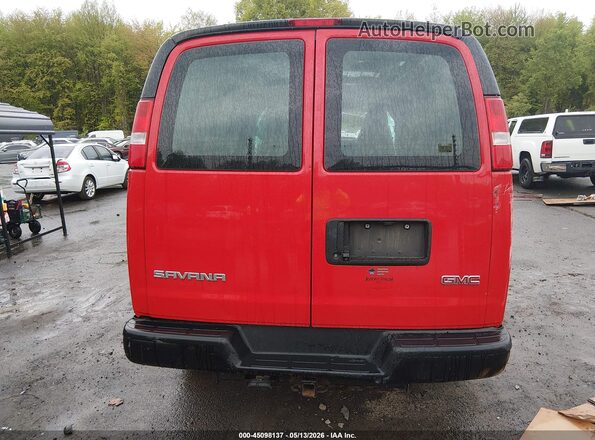 1GTW7AFP5K1319486 2019 GMC SAVANA 2500 Красный 