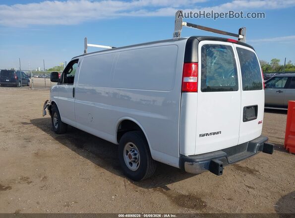 1GTW7AFP6N1175659 2022 GMC SAVANA CARGO White Trasero izquierdo