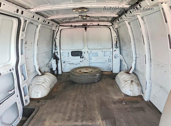 1GTW7AFP7L1133532 2020 GMC SAVANA White Вид задніх сидінь