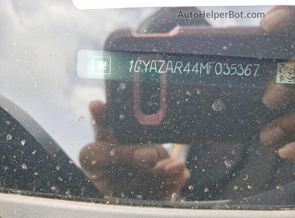 1GYAZAR44MF035367 2021 CADILLAC XT4 White Вид наклейки з VIN-кодом