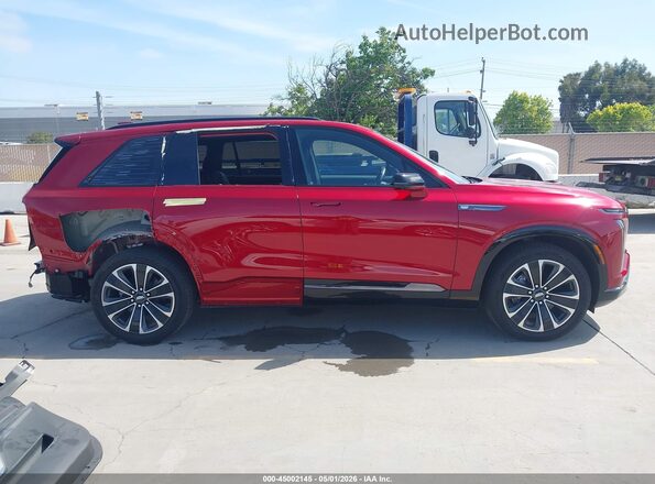 1GYC3NML5TZ700998 2026 CADILLAC VISTIQ Red Սալոնի 360 աստիճան տեսք