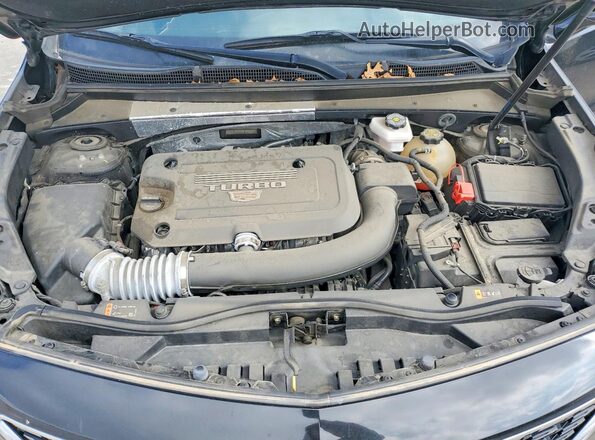 1GYFZCR40NF143567 2022 CADILLAC XT4 Black Engine compartment view