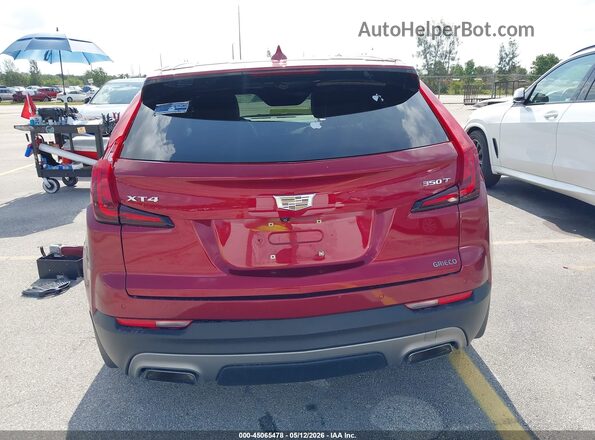 1GYFZCR41LF016808 2020 CADILLAC XT4 Red 
