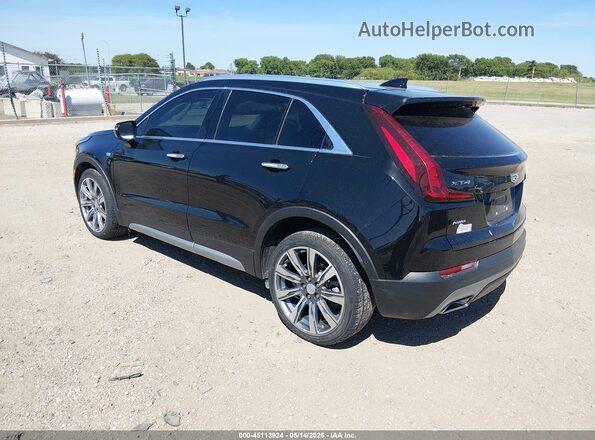 1GYFZDR40KF130464 2019 CADILLAC XT4 Black Հետևի ձախ