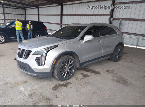 1GYFZDR40KF168633 2019 CADILLAC XT4 Серебряный Передняя левая четверть