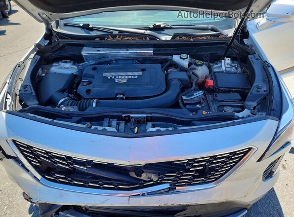 1GYFZDR40MF005418 2021 CADILLAC XT4 Silver Rear interior view
