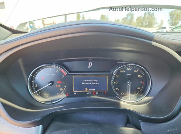 1GYFZDR40MF005418 2021 CADILLAC XT4 Silver Instrument cluster view