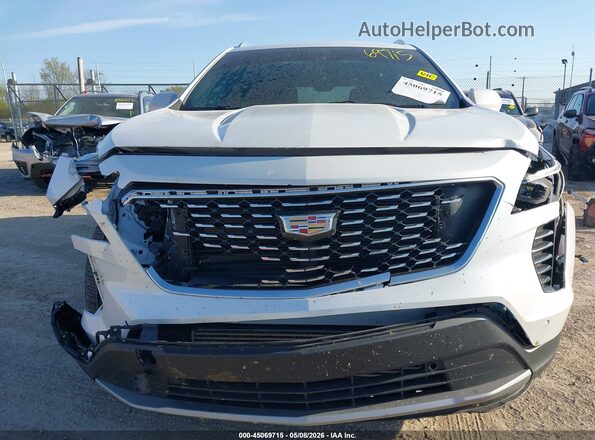 1GYFZDR41KF148469 2019 CADILLAC XT4 White Widok zestawu wskaźników