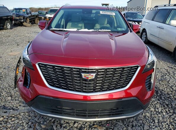 1GYFZDR42PF107498 2023 CADILLAC XT4 Red Widok z przodu