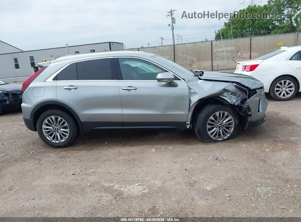 1GYFZDR44RF150677 2024 CADILLAC XT4 Silver Rear interior view